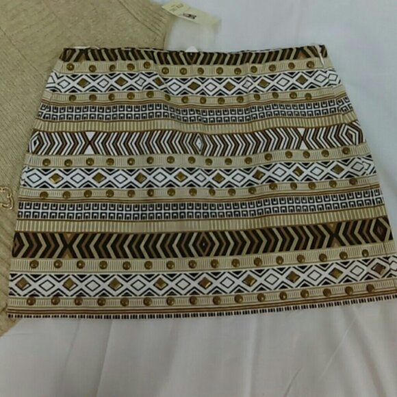 NWT Pink Owl Print Mini Skirt size S - Picture 2 of 3